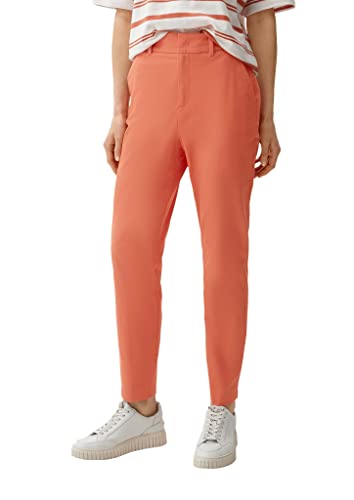 s.Oliver Damen 7/8, Hosen 7 8 Regular Fit, Orange, 44 EU von s.Oliver