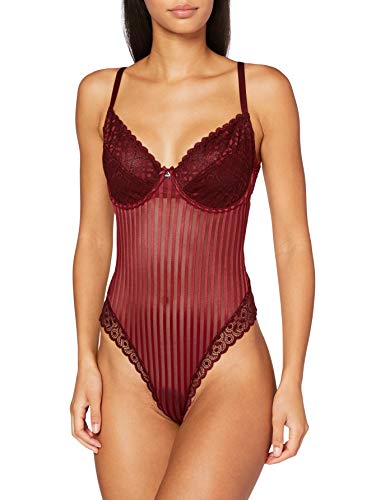 s.Oliver Damen Amelie BH, Dark red, 70C von s.Oliver