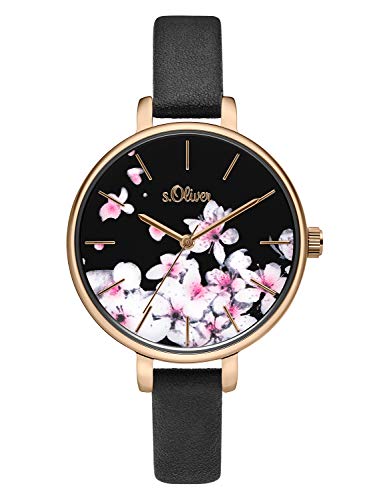 s.Oliver Damen Analog Quarz Uhr SO-3782-LQ von s.Oliver