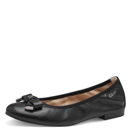 s.Oliver Damen Ballerinas mit Schleife Elegant, Schwarz (Black), 38 EU von s.Oliver