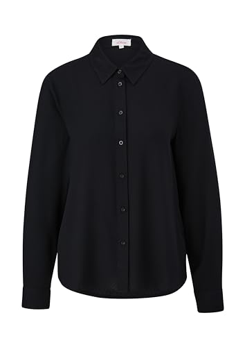 s.Oliver Damen Bluse Langarm Black, 32 von s.Oliver