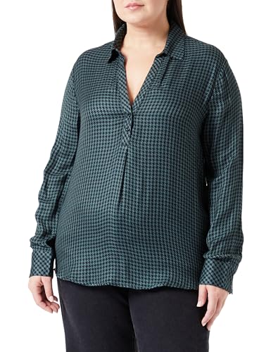 s.Oliver Damen Bluse Langarm Green, 40 von s.Oliver