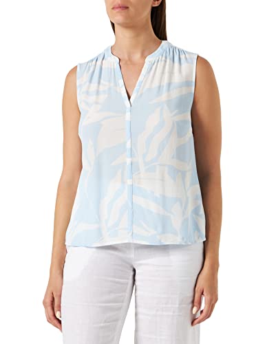 s.Oliver Damen Bluse ärmellos, Blau, 32 von s.Oliver