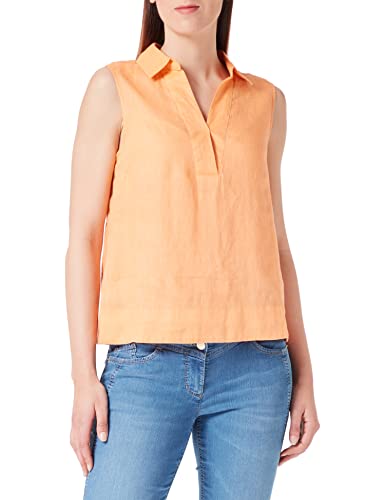 s.Oliver Damen Bluse ärmellos, Orange, 44 von s.Oliver