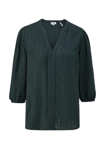 s.Oliver Damen Bluse Langarm Green, 44 von s.Oliver
