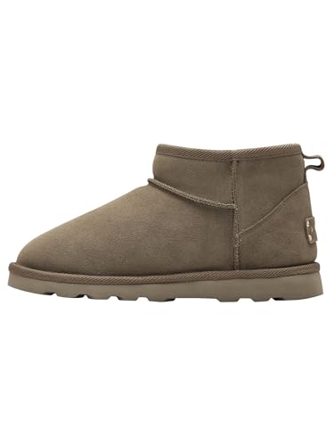 s.Oliver Damen Boots aus Leder Gefüttert, Grün (Sage), 37 EU von s.Oliver