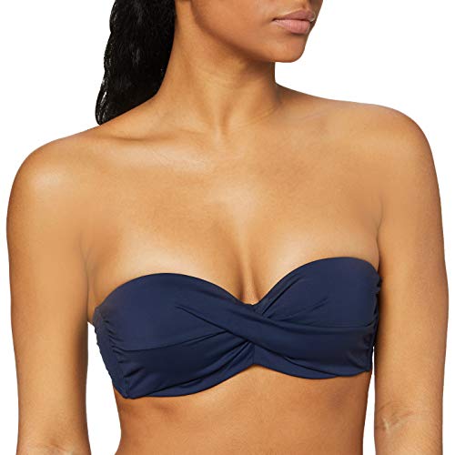 S.OLIVER BEACH Bikini Oberteil Mix-Kini, Marine, D42 von s.Oliver