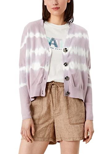 s.Oliver Damen Jacke, Lilac tie dy, L EU von s.Oliver