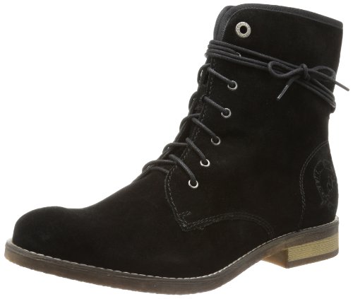 s.Oliver Damen Casual Combat Boots, Schwarz (Black 001), 42 von s.Oliver