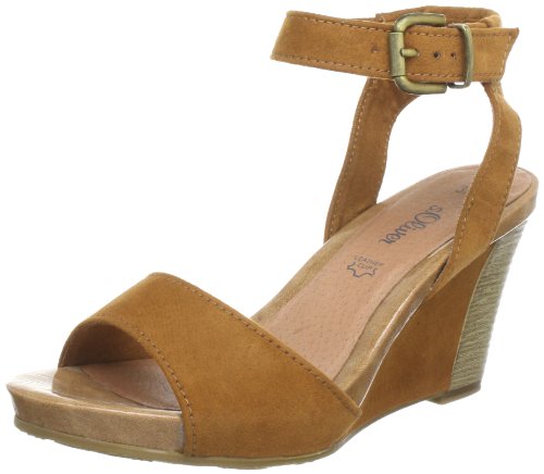 s.Oliver Damen Casual Knöchelriemchen, Braun (Muscat 311) von s.Oliver