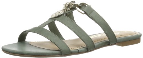 s.Oliver Damen Casual Pantoletten, Grün (Emerald 707) von s.Oliver