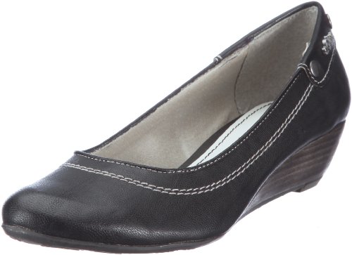 s.Oliver Damen Casual Pumps, Schwarz (Black 1), 40 von s.Oliver