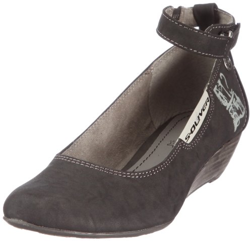 s.Oliver Damen Casual Pumps, Schwarz (Black 1), 42 von s.Oliver