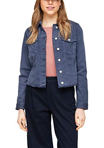 s.Oliver Damen 120.10.103.26.150.2061055 Jeansjacke, Faded Blue, 44 von s.Oliver