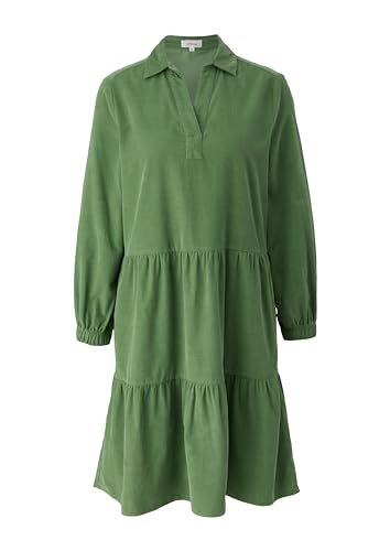 s.Oliver Damen Cord Kleid Green, 34 von s.Oliver