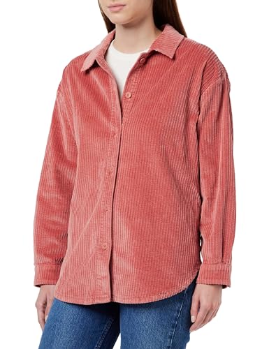 s.Oliver Damen Cord Overshirt Jacke, ORANGE, 36 von s.Oliver