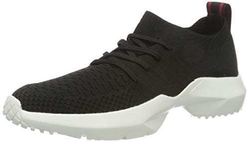 s.Oliver Damen Da-Schnürer Sneaker, Schwarz, 38 EU von s.Oliver