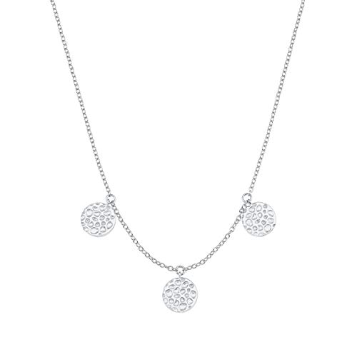 s.Oliver Halskette 925 Sterling Silber Damen Halsschmuck, 37+5 cm, Silber, Kommt in Schmuck Geschenk Box, 2027555 von s.Oliver