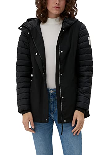 s.Oliver Damen Jacke, Schwarz, 36 EU von s.Oliver