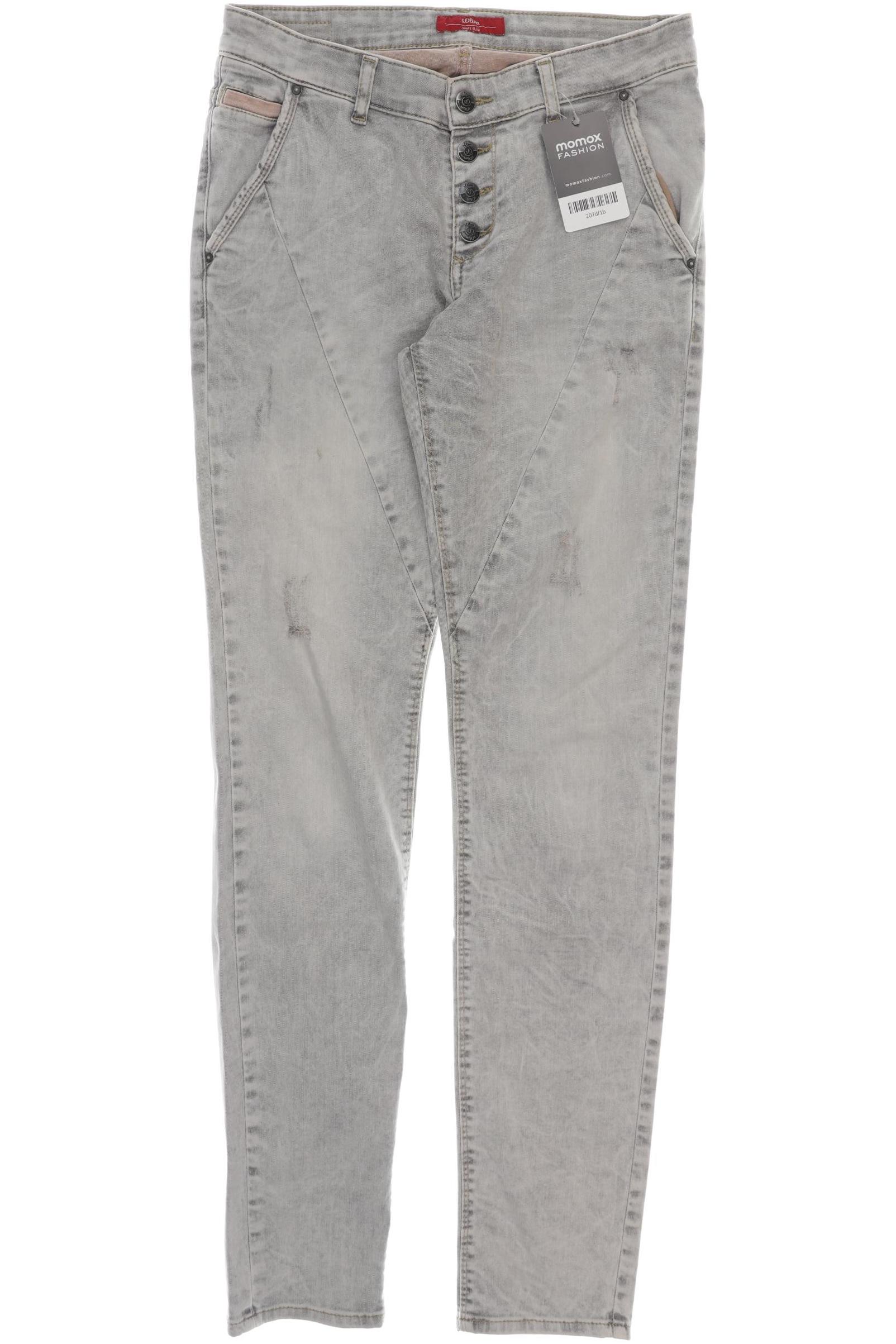 s.Oliver Damen Jeans, grau von s.Oliver