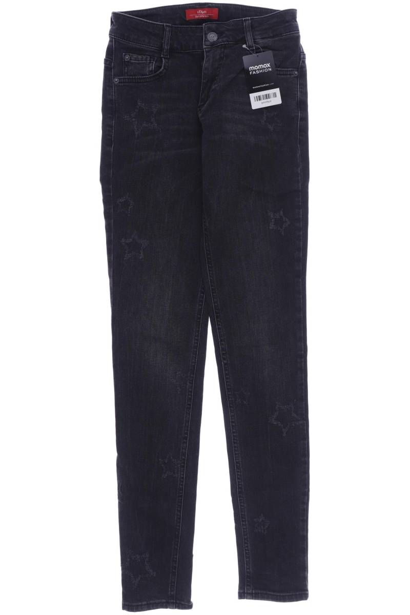 s.Oliver Damen Jeans, grau, Gr. 24