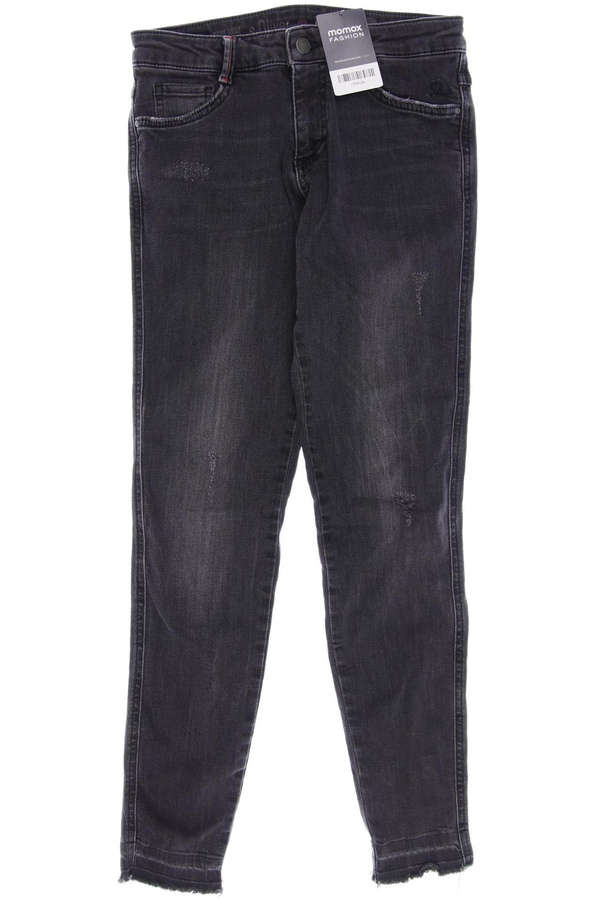 s.Oliver Damen Jeans, grau von s.Oliver