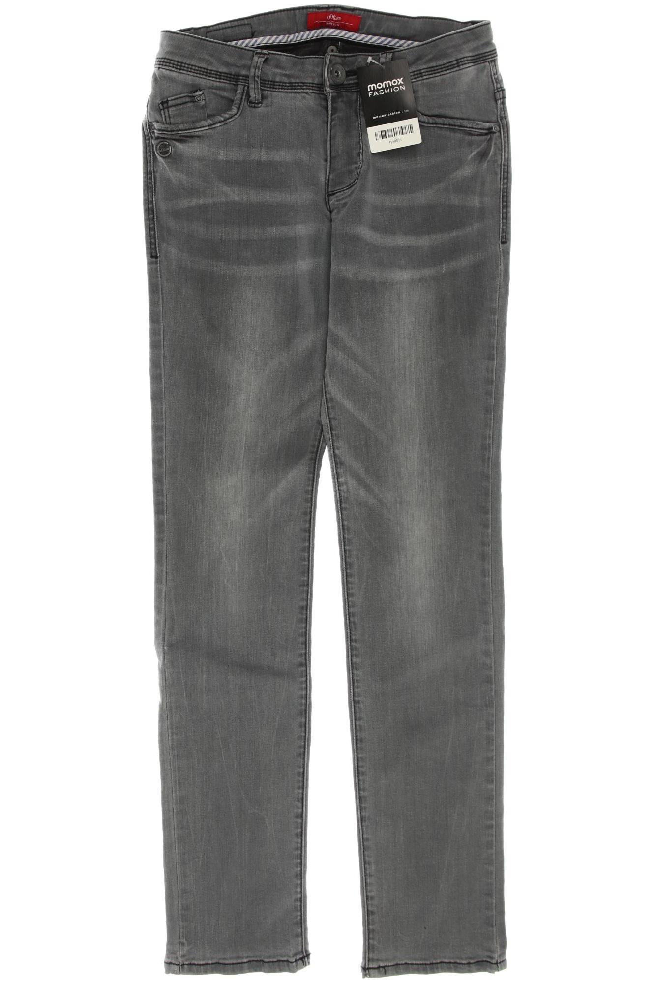 s.Oliver Damen Jeans, grau von s.Oliver