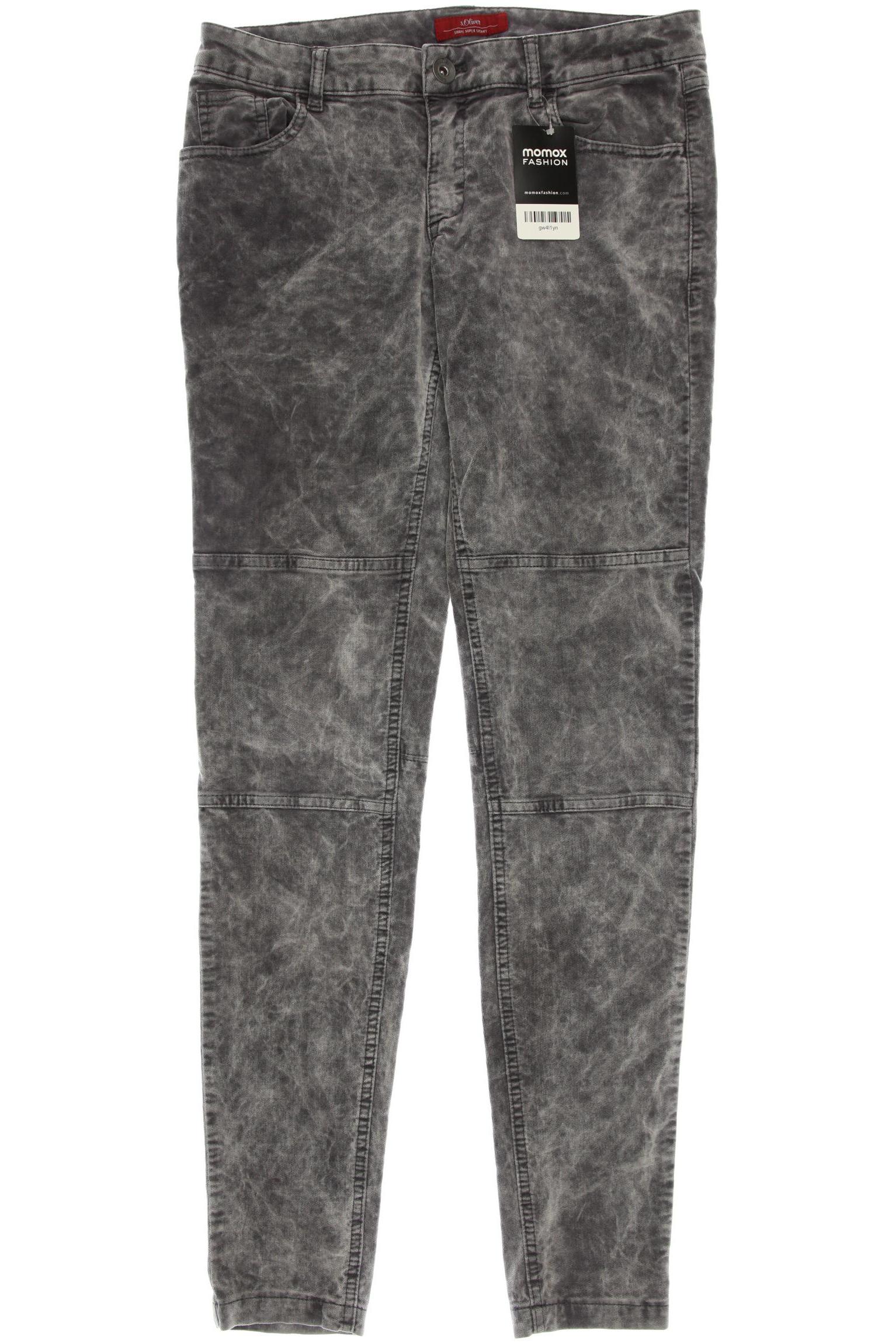 s.Oliver Damen Jeans, grau von s.Oliver