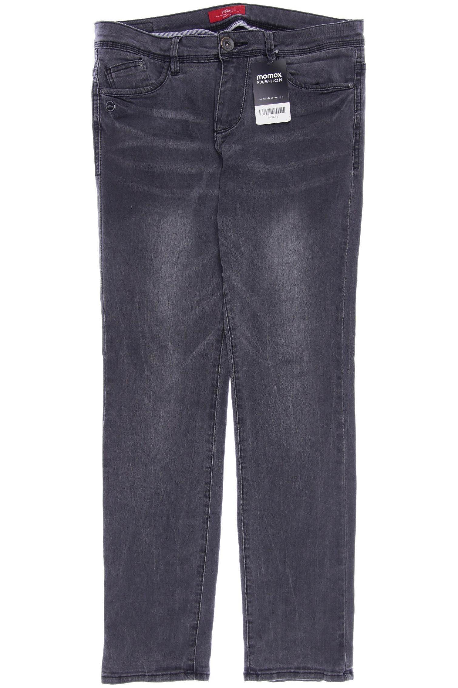 s.Oliver Damen Jeans, grau von s.Oliver