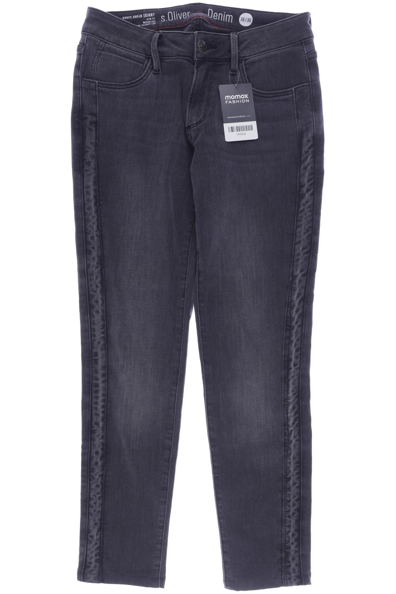 s.Oliver Damen Jeans, grau von s.Oliver