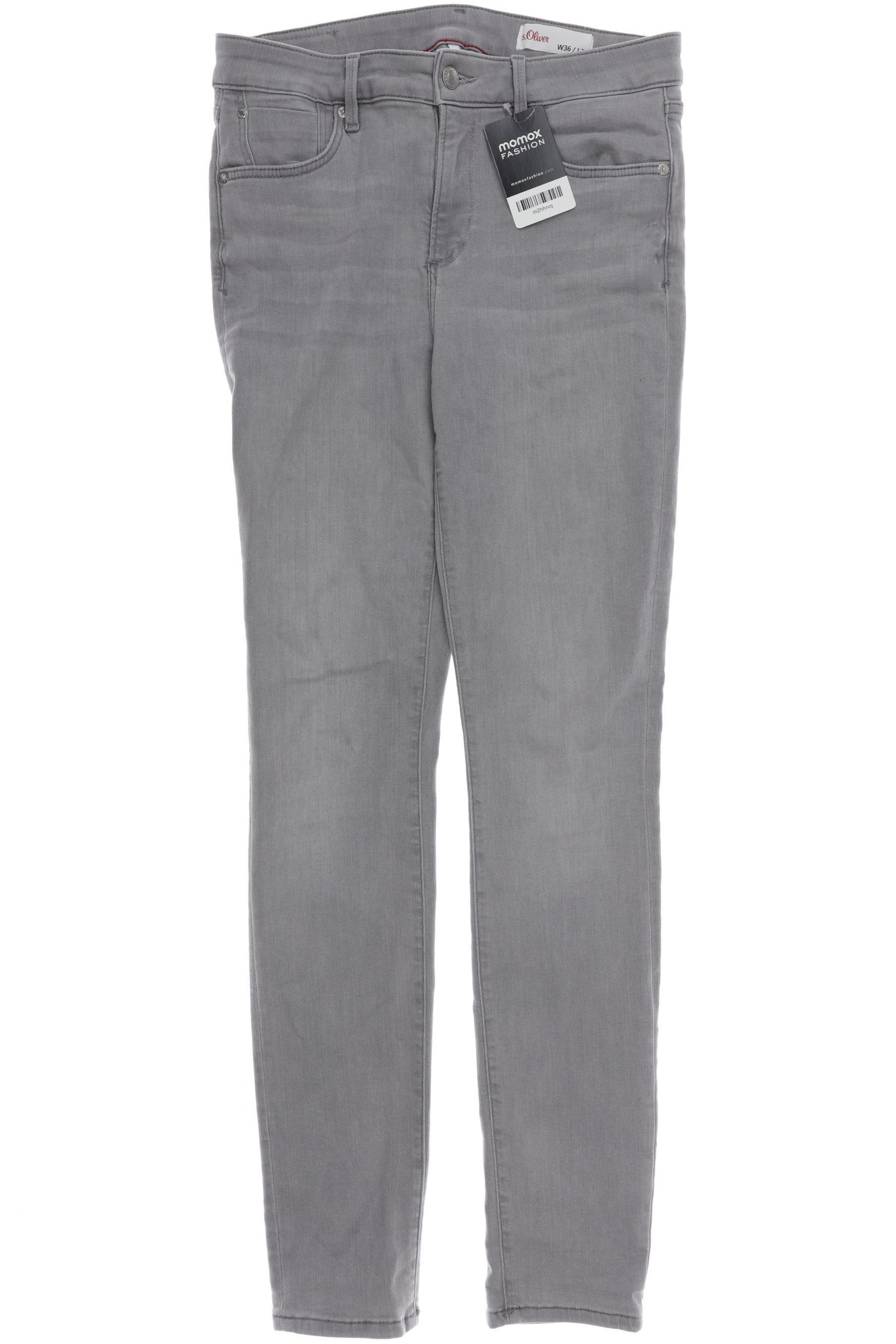 s.Oliver Damen Jeans, grau von s.Oliver