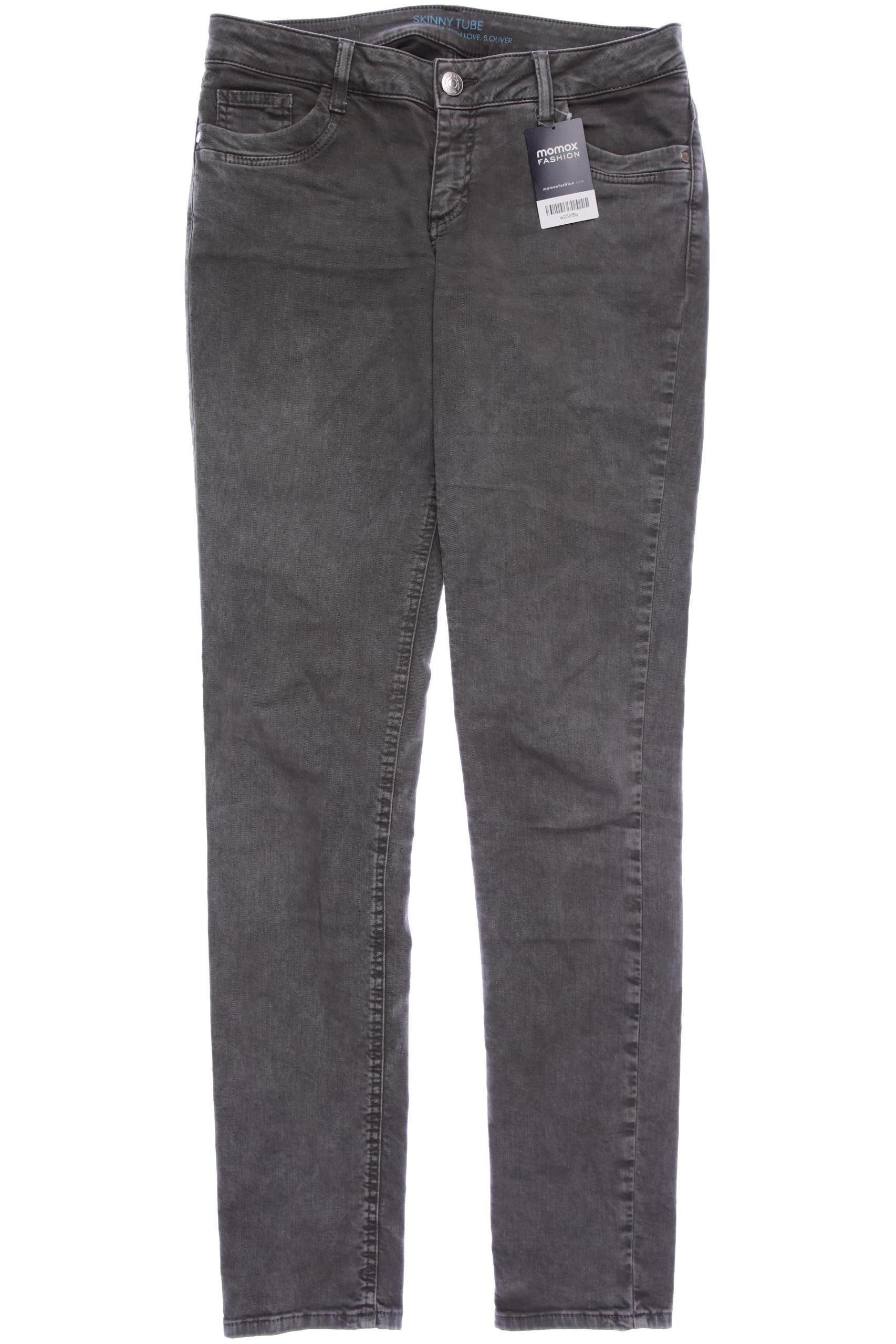 s.Oliver Damen Jeans, grau von s.Oliver