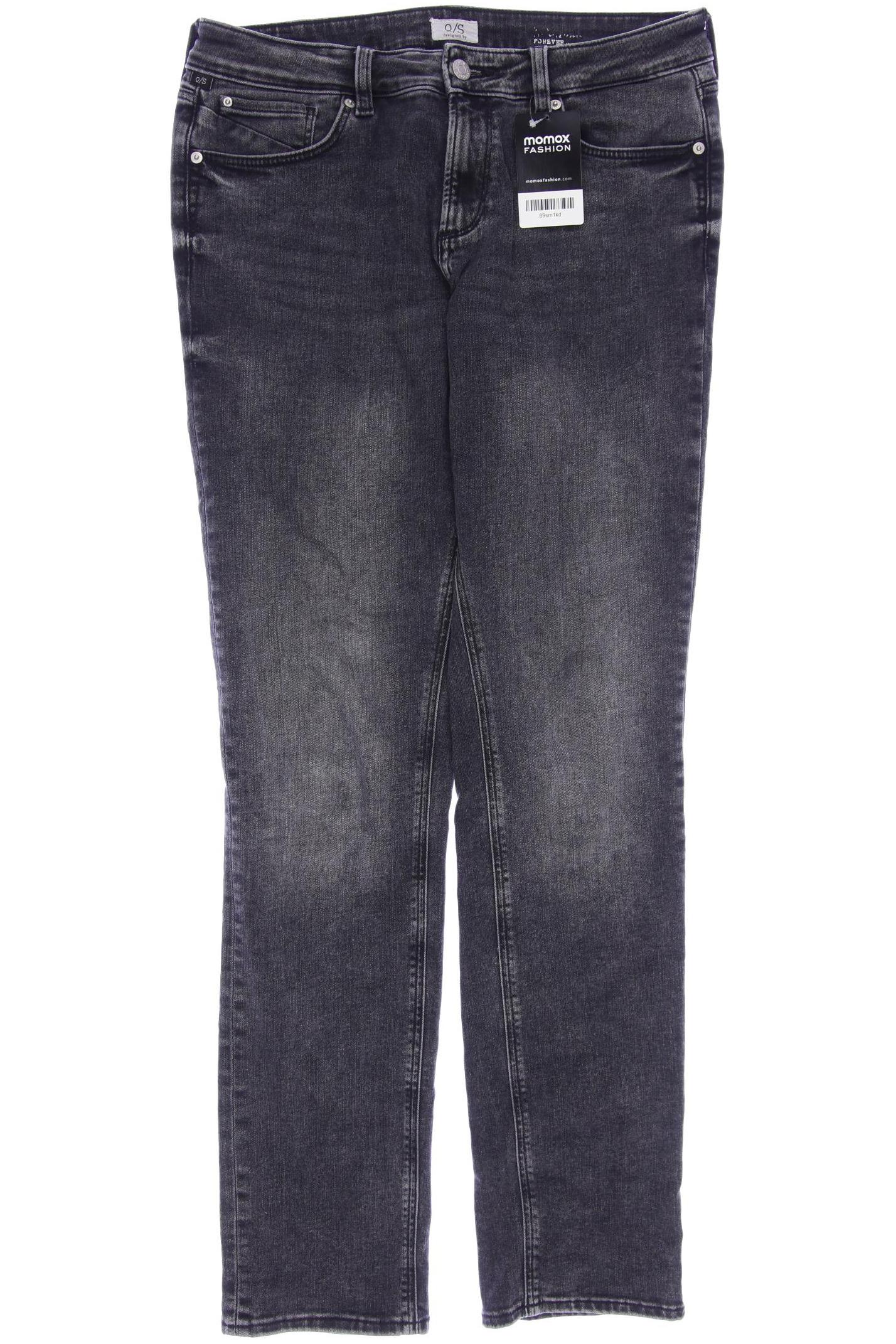 s.Oliver Damen Jeans, grau von s.Oliver