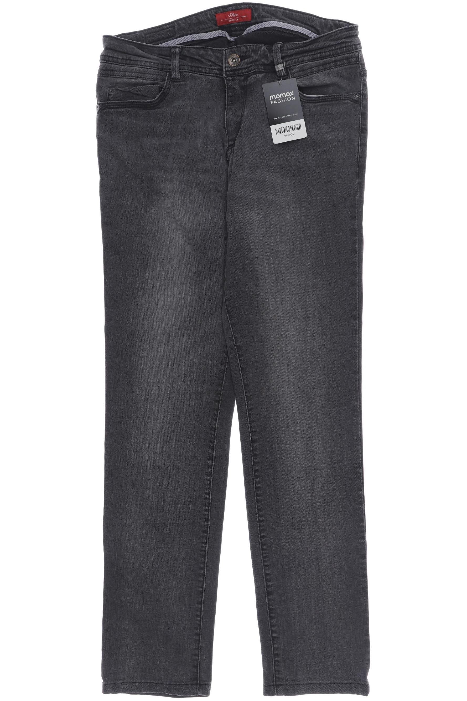 s.Oliver Damen Jeans, grau von s.Oliver