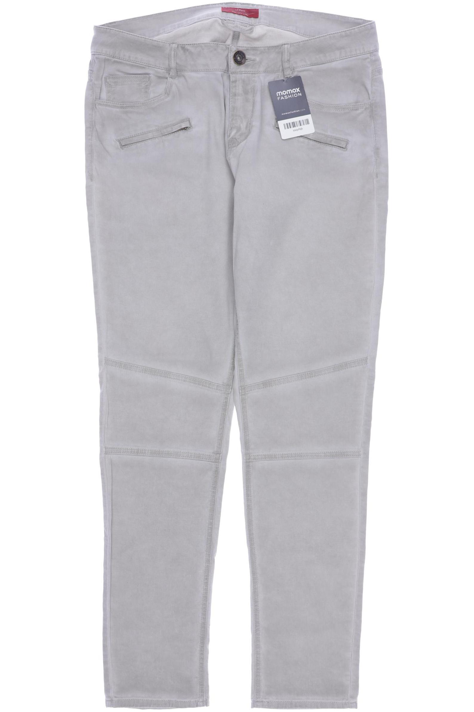 s.Oliver Damen Jeans, grau von s.Oliver