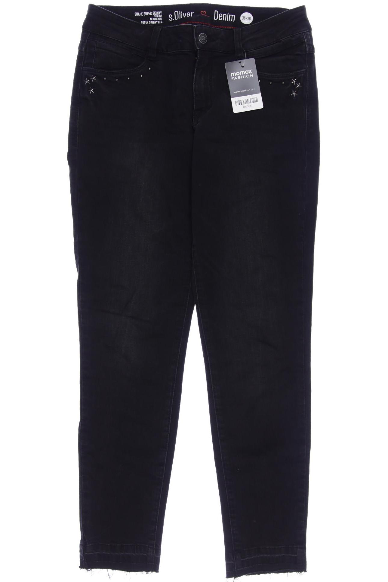 s.Oliver Damen Jeans, schwarz von s.Oliver