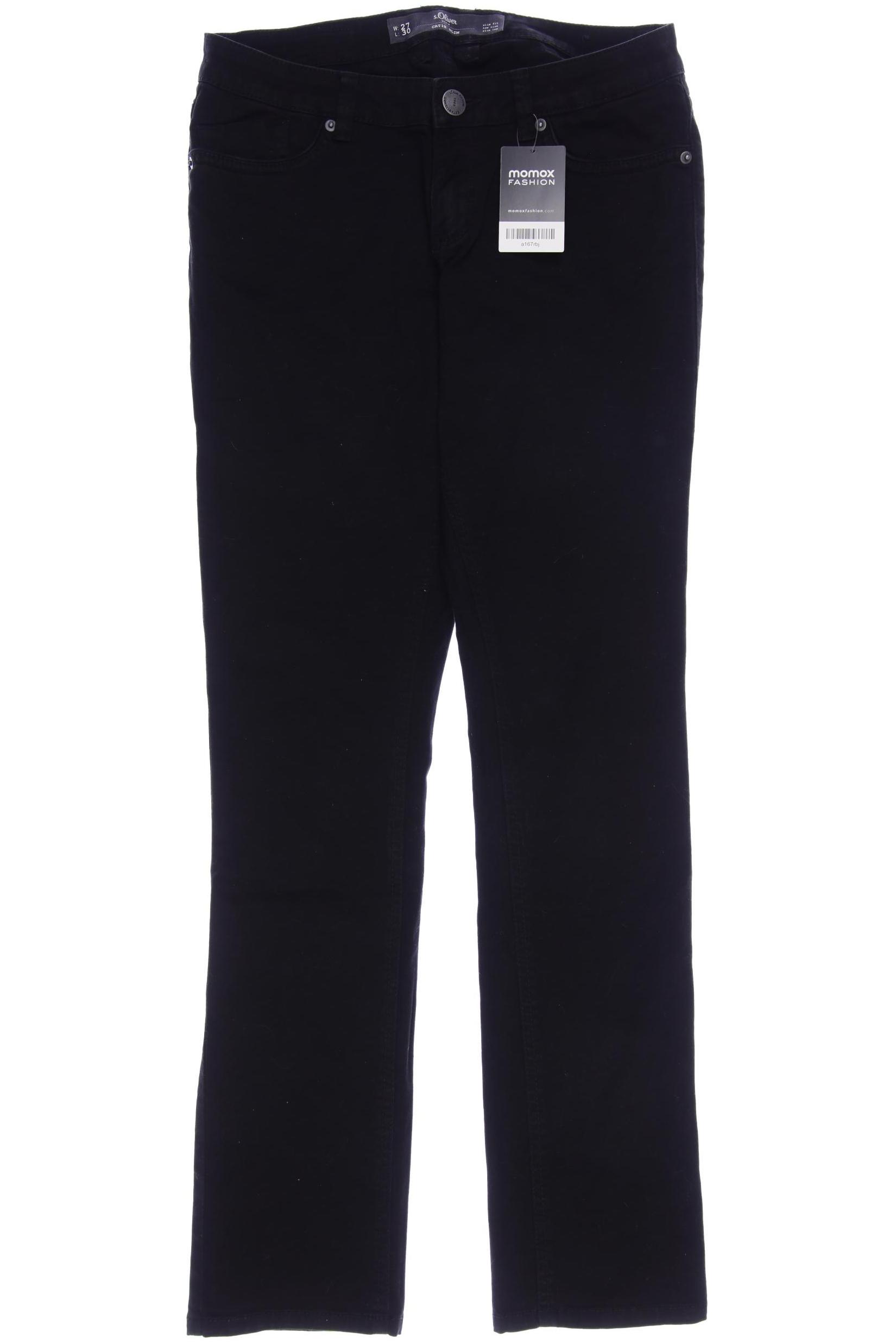 s.Oliver Damen Jeans, schwarz von s.Oliver