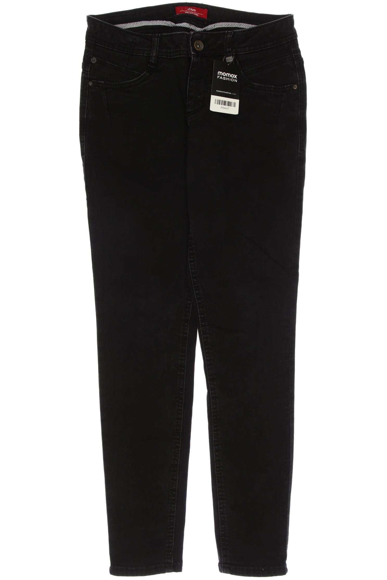 s.Oliver Damen Jeans, schwarz von s.Oliver