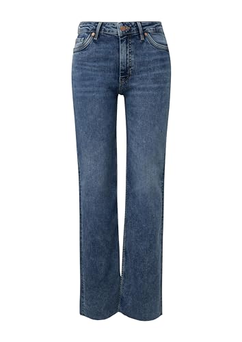 s.Oliver Damen Jeans Hose, Karolin Straight Leg Blue, 34 von s.Oliver