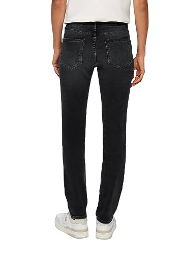 s.Oliver Damen Jeans-Hose Slim Leg, Grey/Black, 38W x 36L von s.Oliver