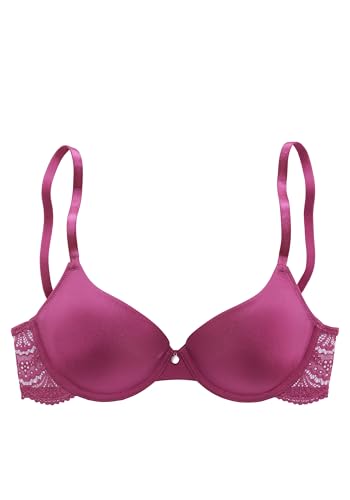 s.Oliver Schalen-BH mit Spitze in Berry, Cup C von s.Oliver
