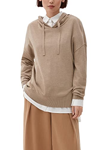 s.Oliver Damen 2121139 Strickpullover, Beige, 38 EU von s.Oliver