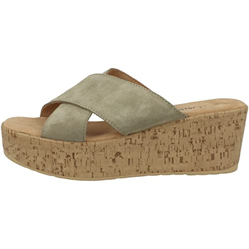 s.Oliver Schiebe-Sandalen 5-5-27212-20 Grün Red Label von s.Oliver