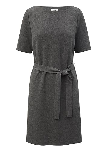 s.Oliver Damen Kleid, Grau, 44 von s.Oliver