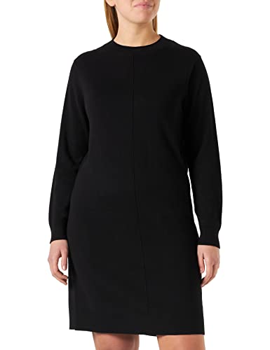 s.Oliver Damen Strickkleid, Schwarz, 36 EU von s.Oliver