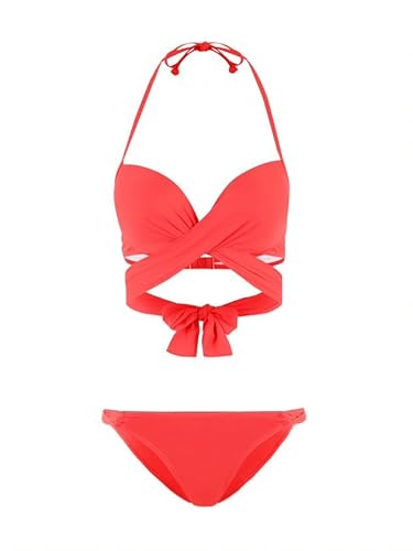 s.Oliver Damen LMH-209 Bikini-Set, red, 42/A von s.Oliver