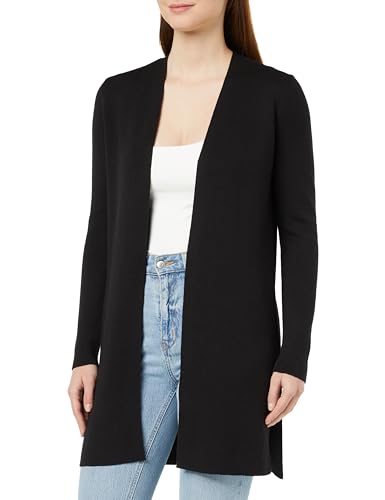 s.Oliver Damen Long Cardigan Black, 40 von s.Oliver