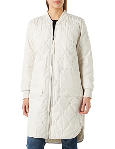 s.Oliver Damen Mantel, Weiß, 36 EU von s.Oliver