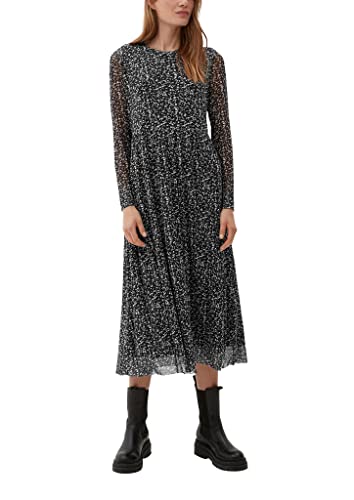 s.Oliver Damen 2122845 Kleid, Schwarz, 34 EU von s.Oliver