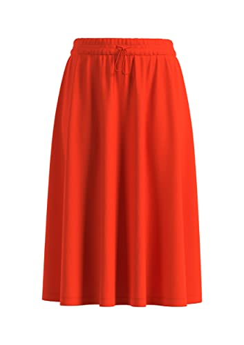 s.Oliver Damen Midi Rock, Orange, 46 EU von s.Oliver